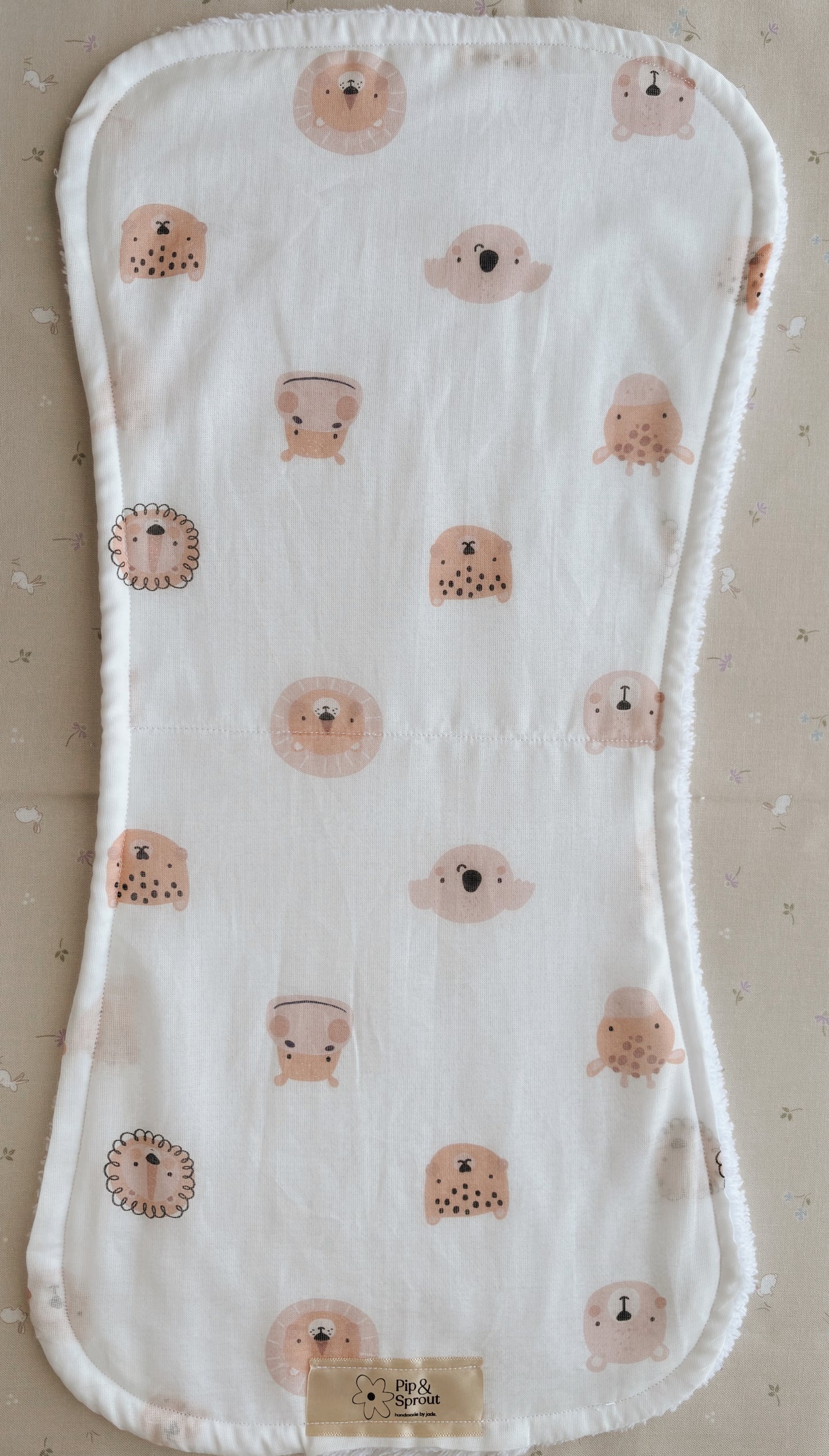 Cuddle Crew Handmade Burp Cloth
