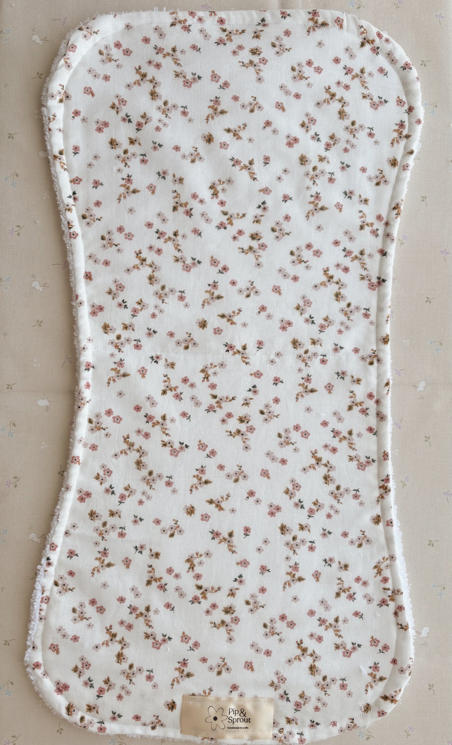 Daisy Dream Handmade Burp Cloth